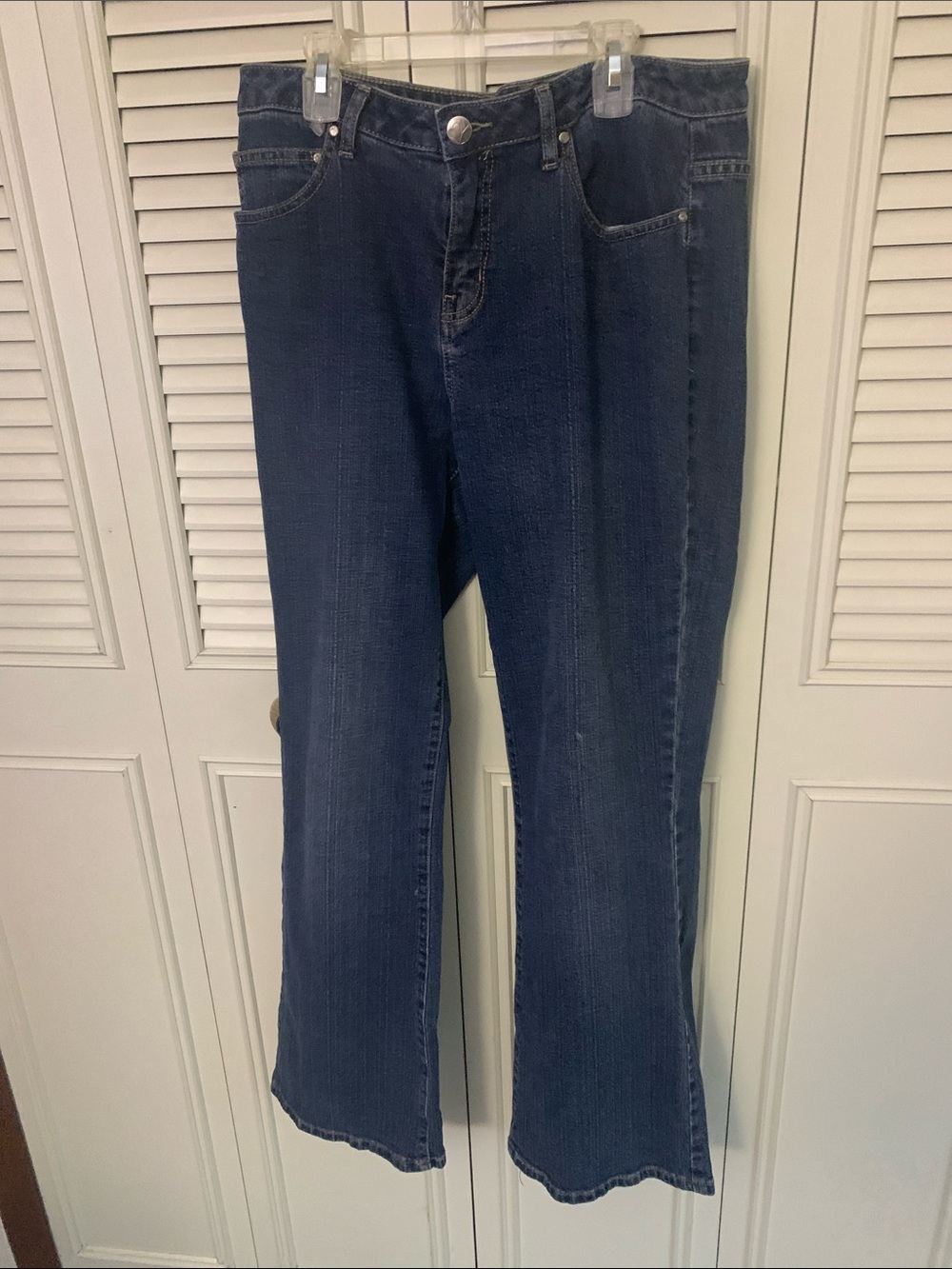 Fashion Bug Dark Blue Flare Jeans